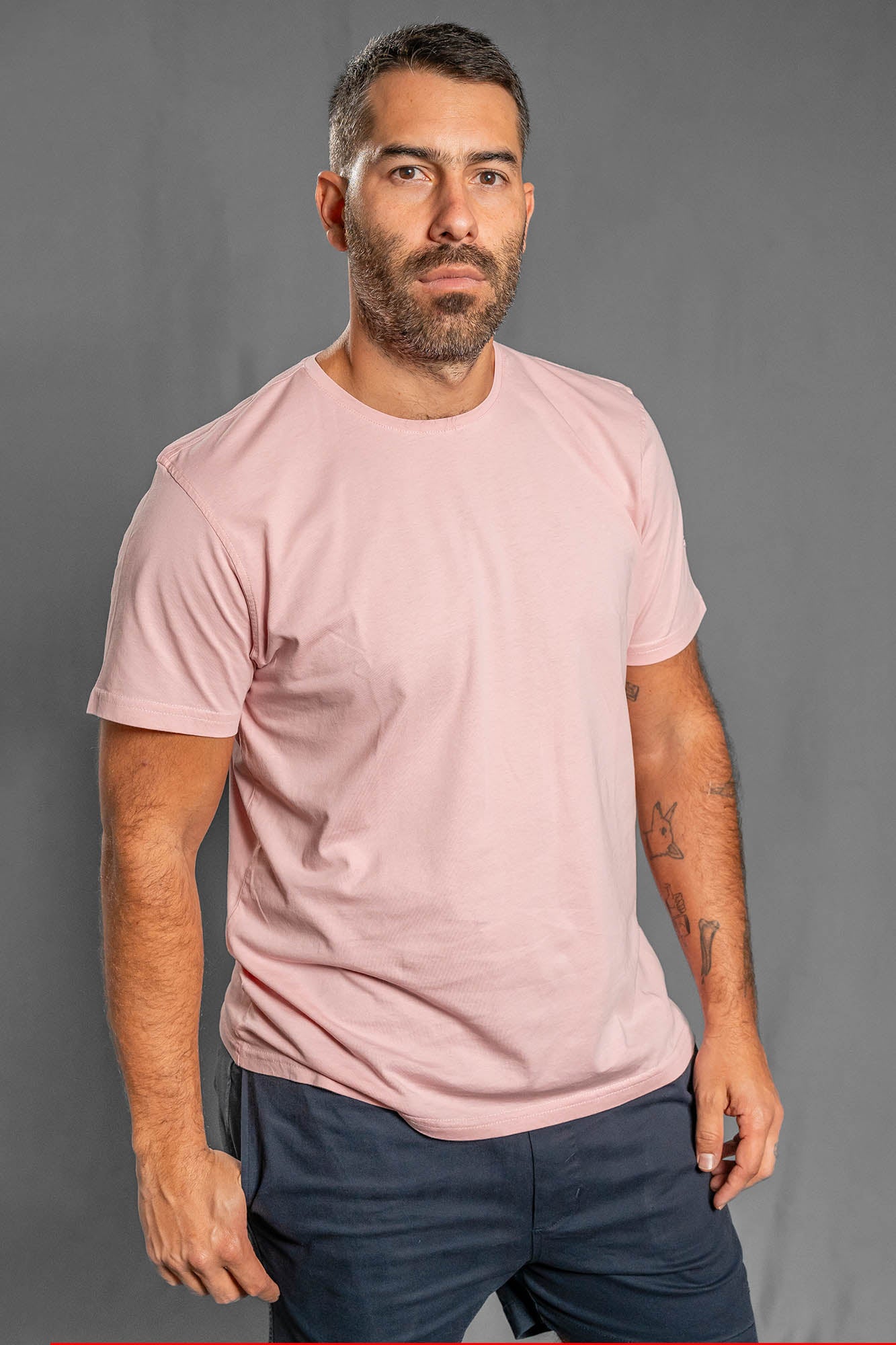 Camisetas Cuello Redondo sin Bolsillo
