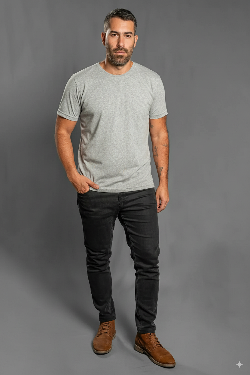 Camisetas Cuello Redondo sin Bolsillo - Luck & Load