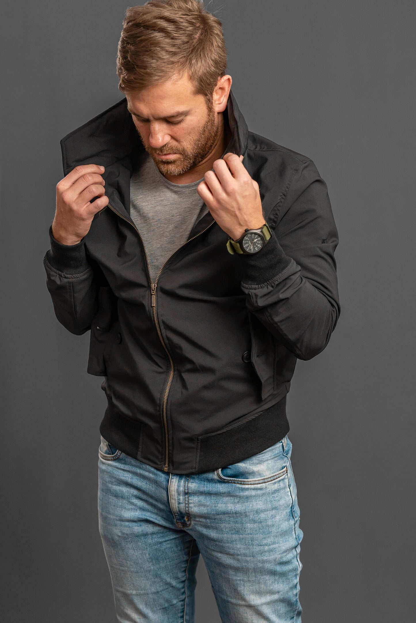 Chaqueta Harrington