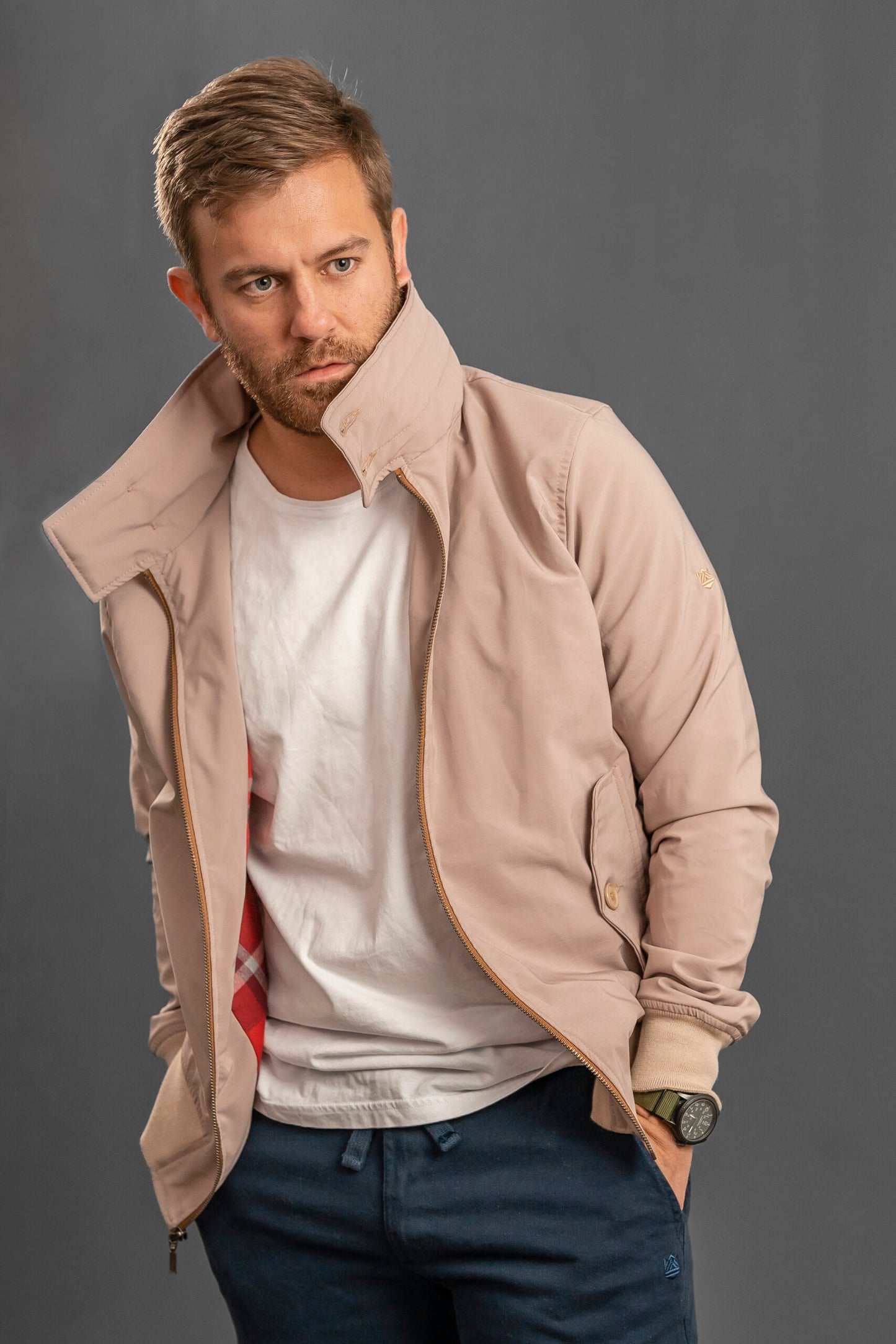 Chaqueta Harrington