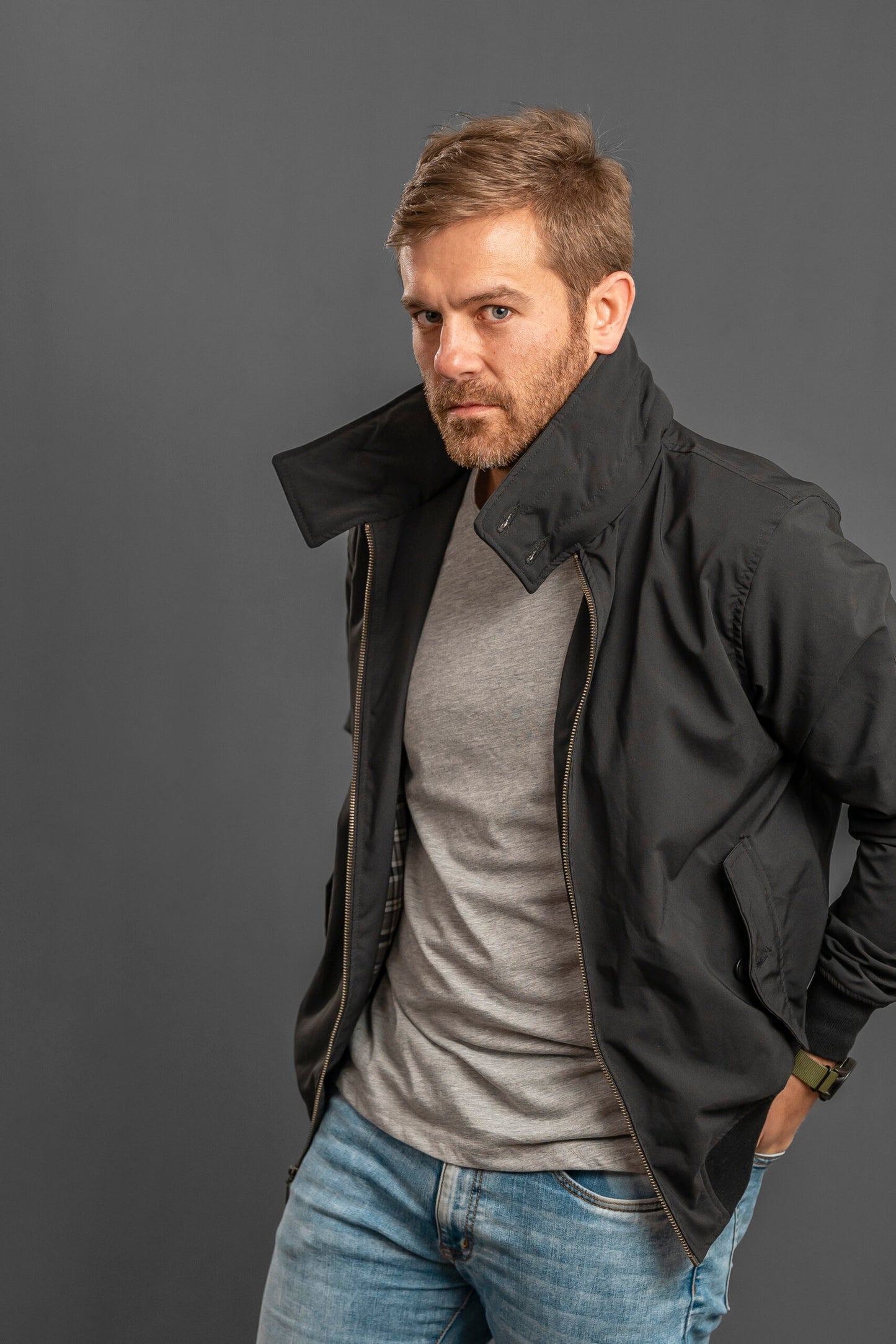 Chaqueta Harrington