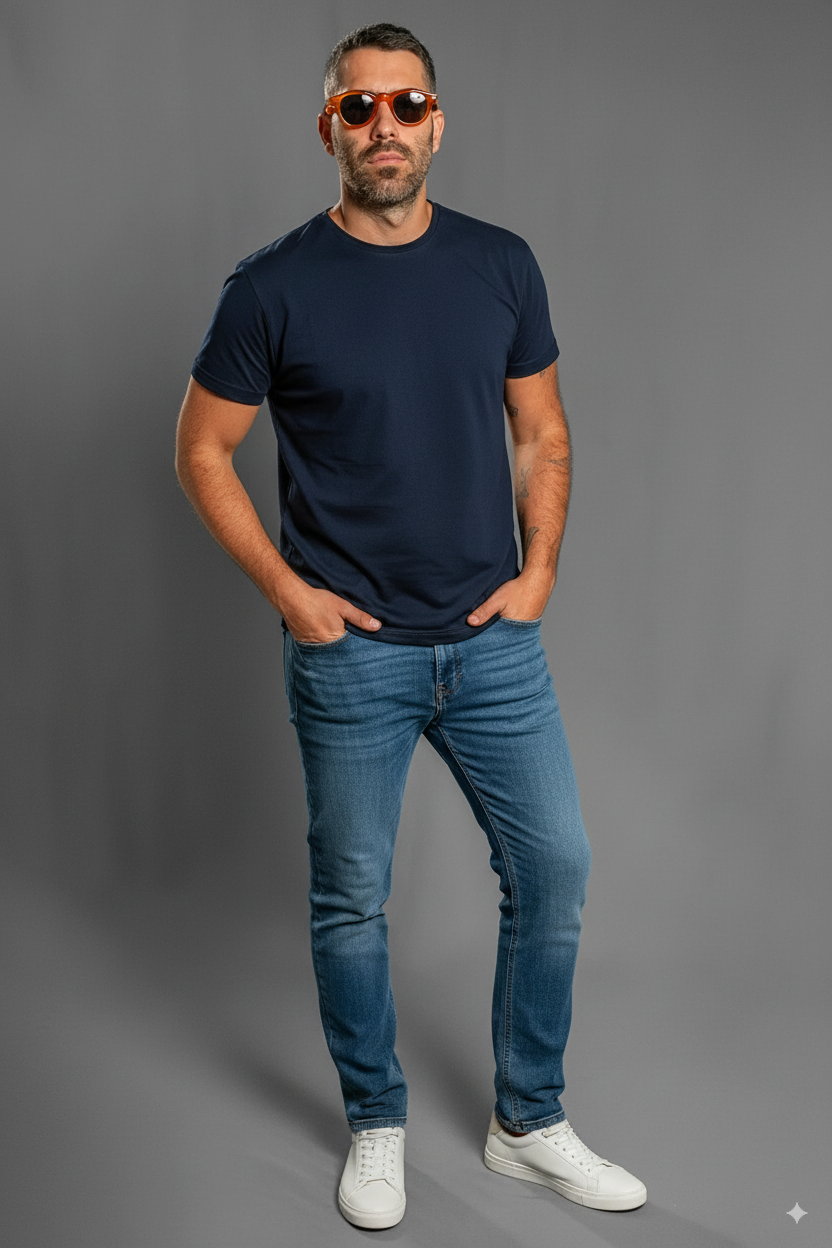 Camisetas Cuello Redondo sin Bolsillo - Luck & Load