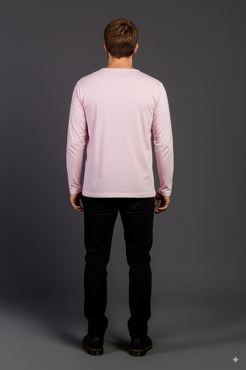 Camisetas Manga Larga con Botones