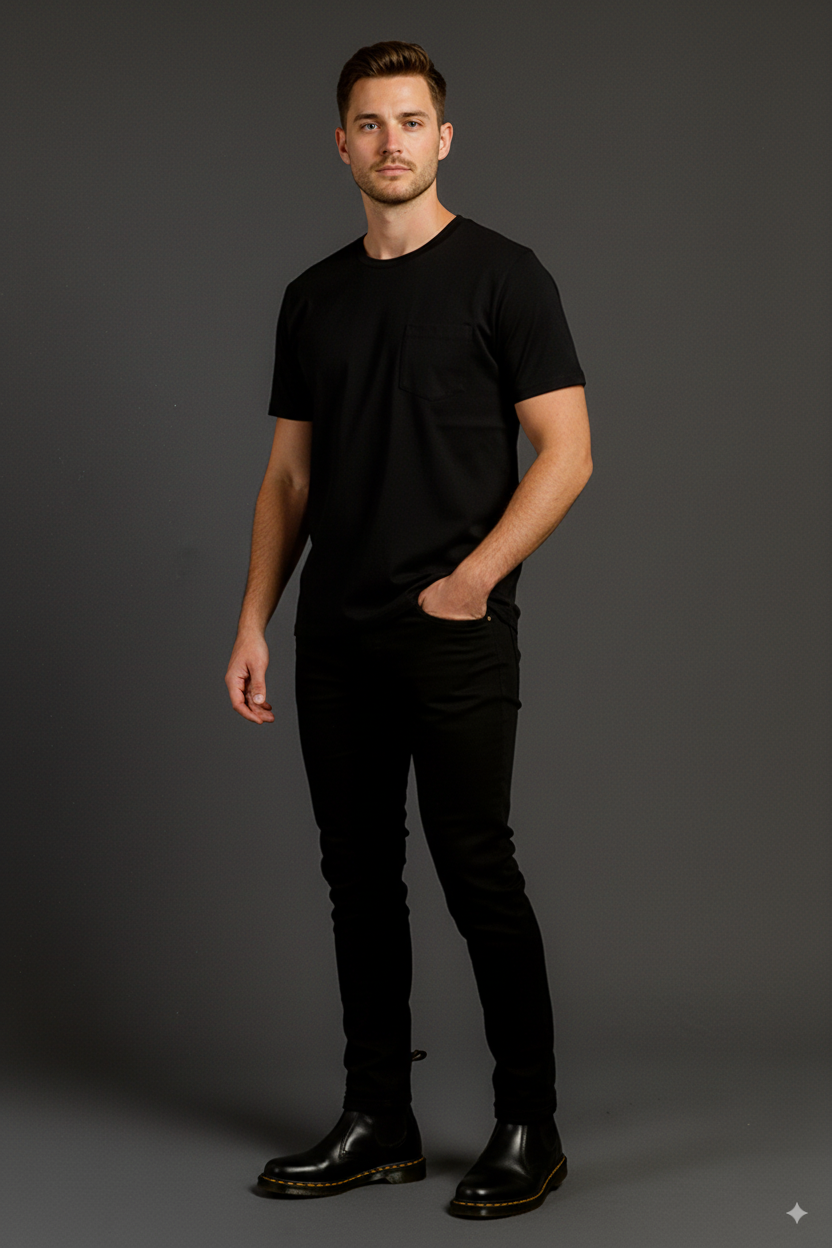 Camisetas Cuello Redondo con Bolsillo - Luck & Load