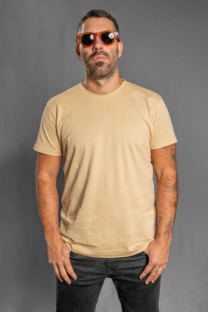 Camisetas Cuello Redondo sin Bolsillo