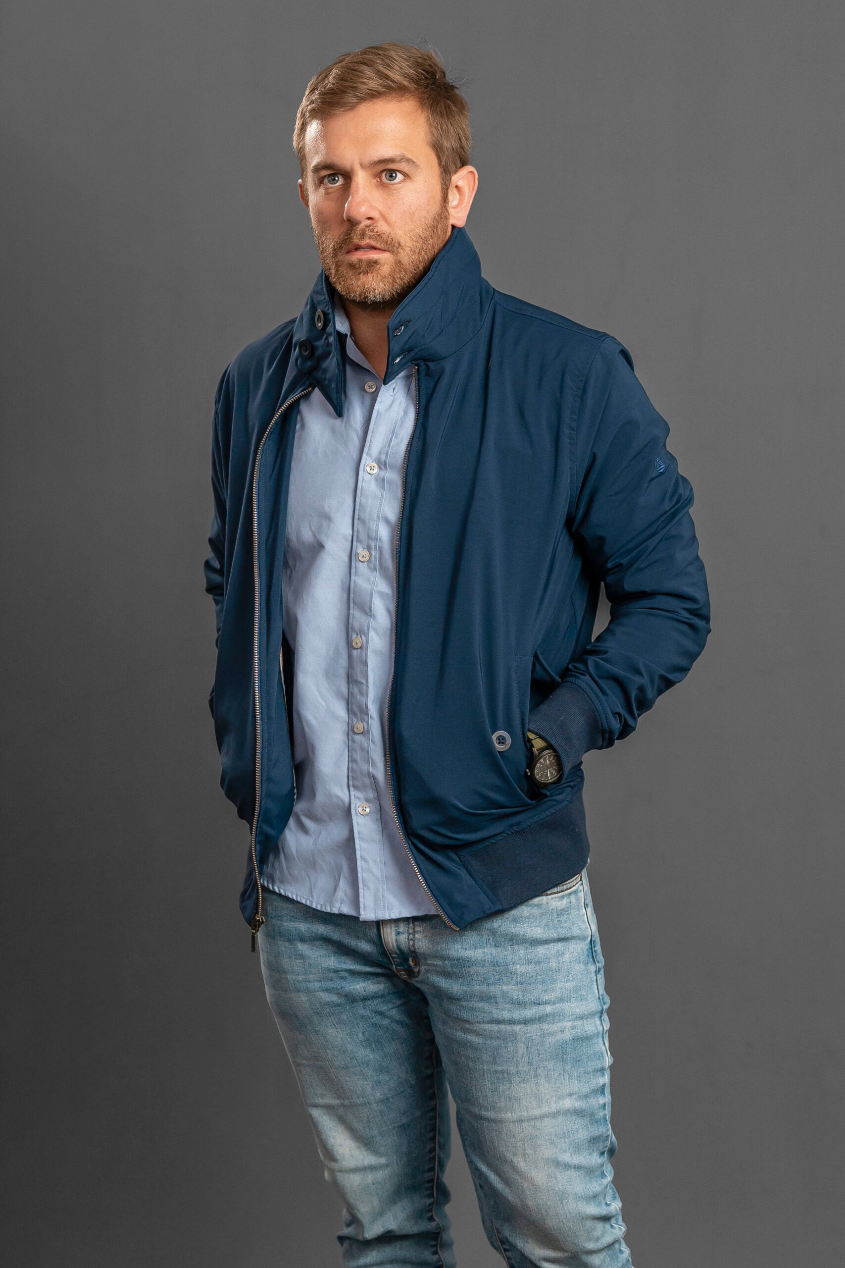 Chaqueta Harrington