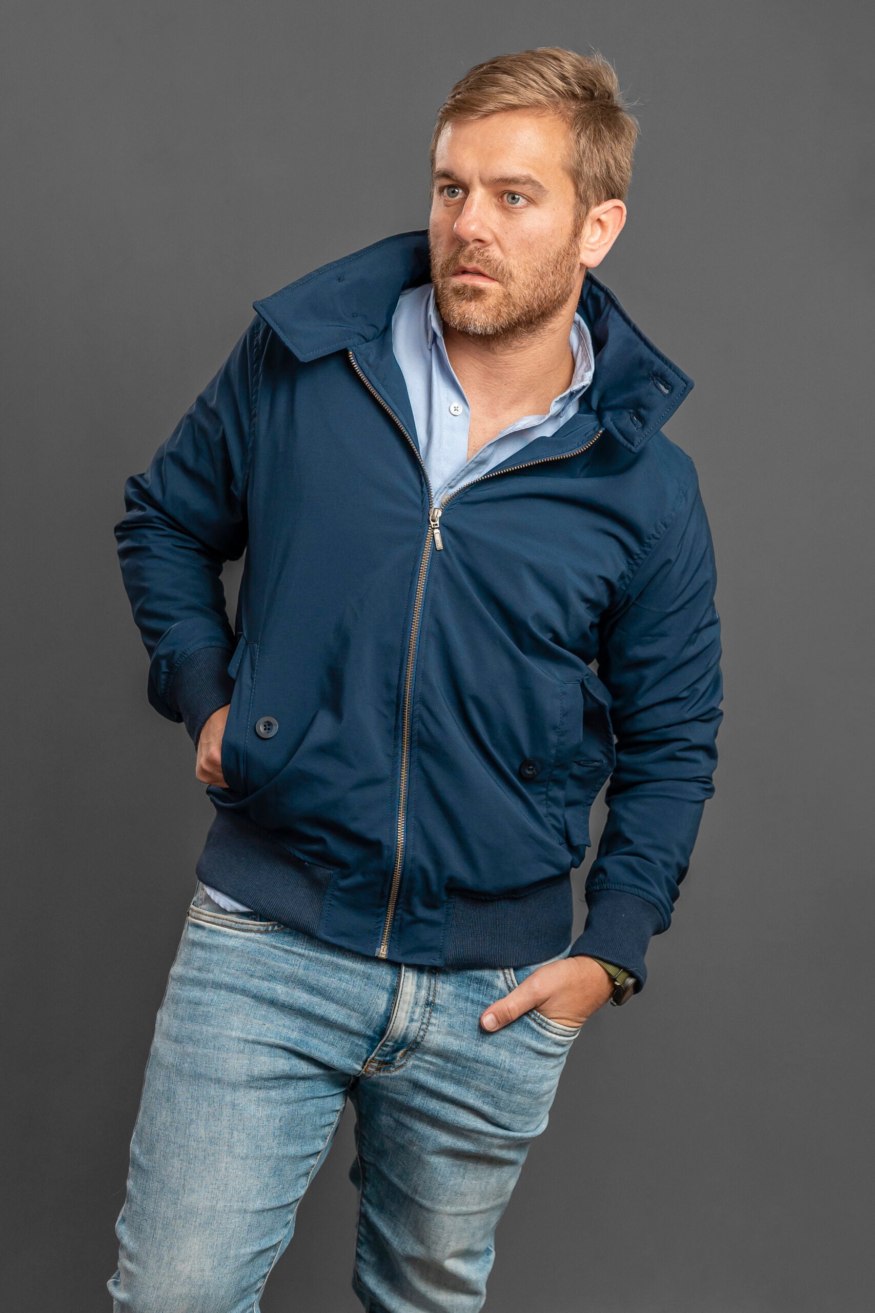 Chaqueta Harrington