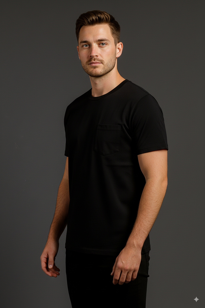 Camisetas Cuello Redondo con Bolsillo - Luck & Load