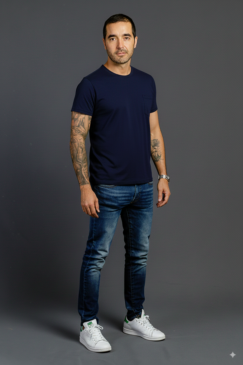 Camisetas Cuello Redondo con Bolsillo - Luck & Load