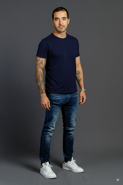 Camisetas Cuello Redondo con Bolsillo - Luck & Load