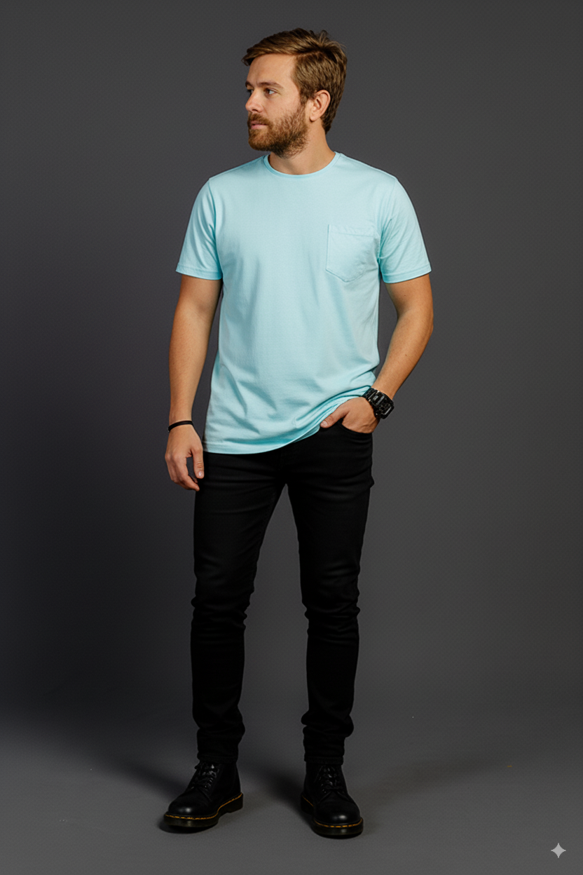 Camisetas Cuello Redondo con Bolsillo - Luck & Load