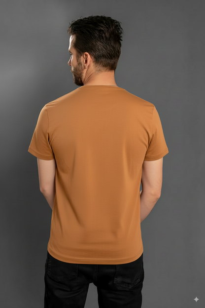 Camisetas Cuello Redondo sin Bolsillo