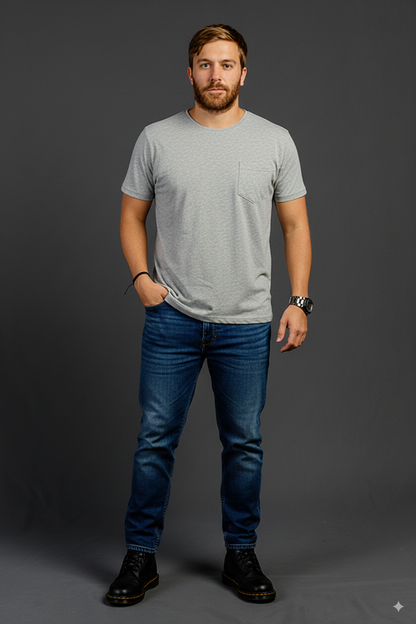 Camisetas Cuello Redondo con Bolsillo - Luck & Load