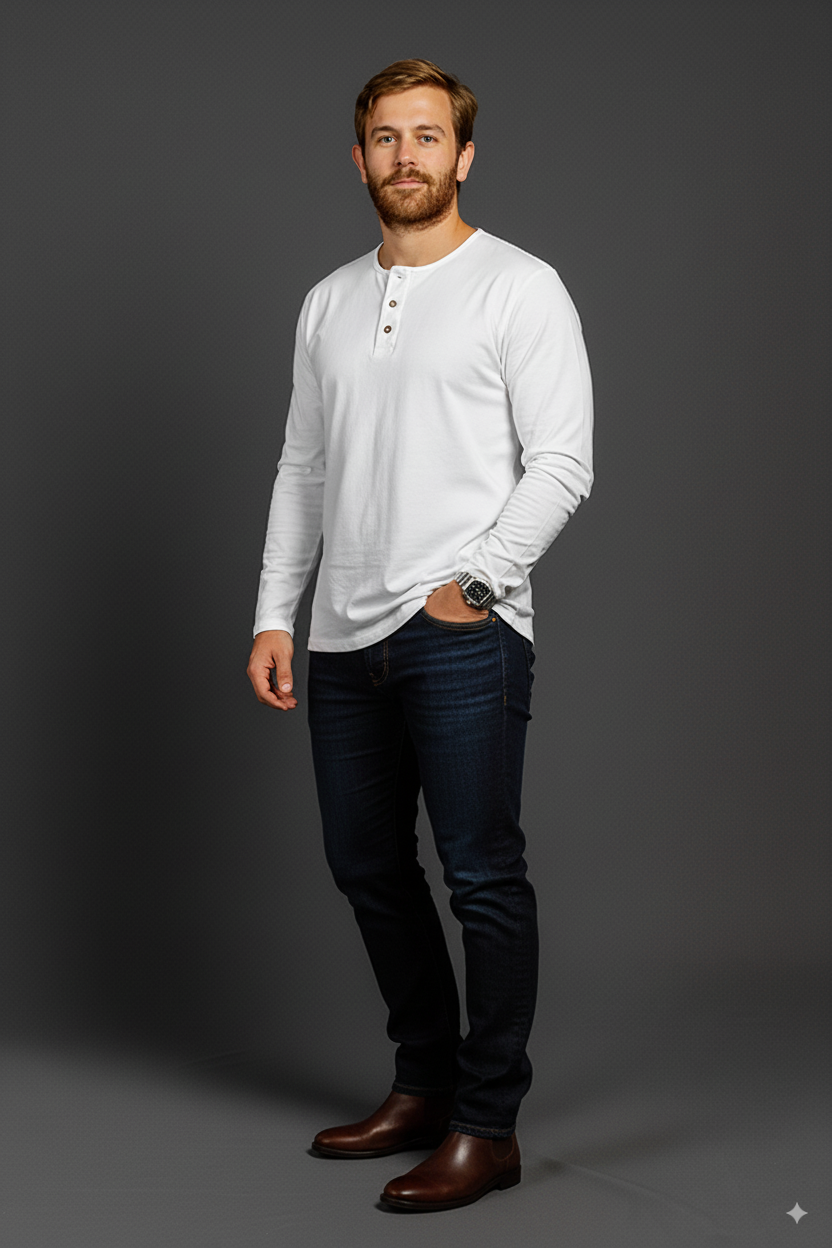 Camisetas Manga Larga con Botones - Luck & Load