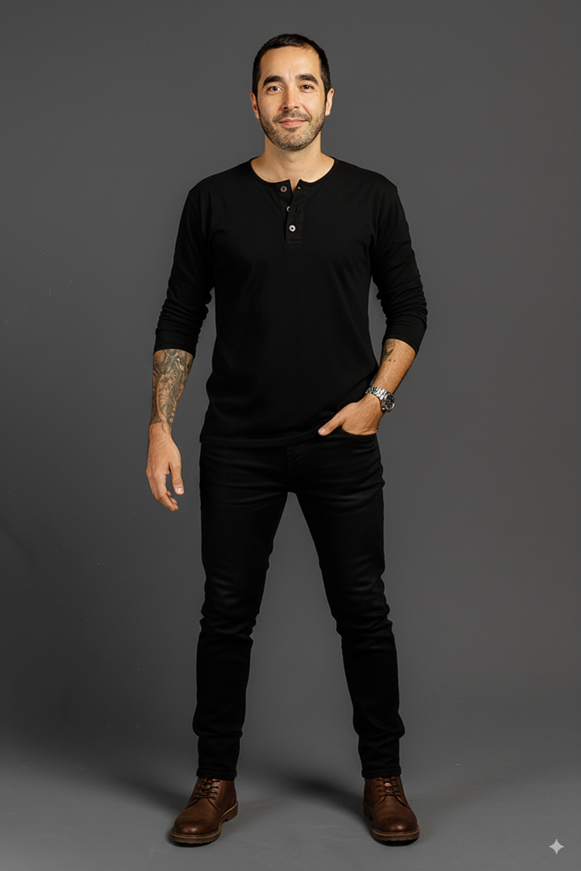 Camisetas Manga Larga con Botones - Luck & Load