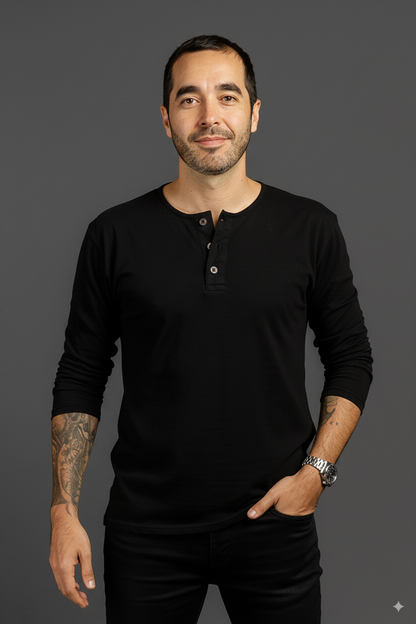 Camisetas Manga Larga con Botones - Luck & Load
