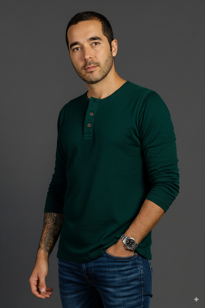 Camisetas Manga Larga con Botones - Luck & Load
