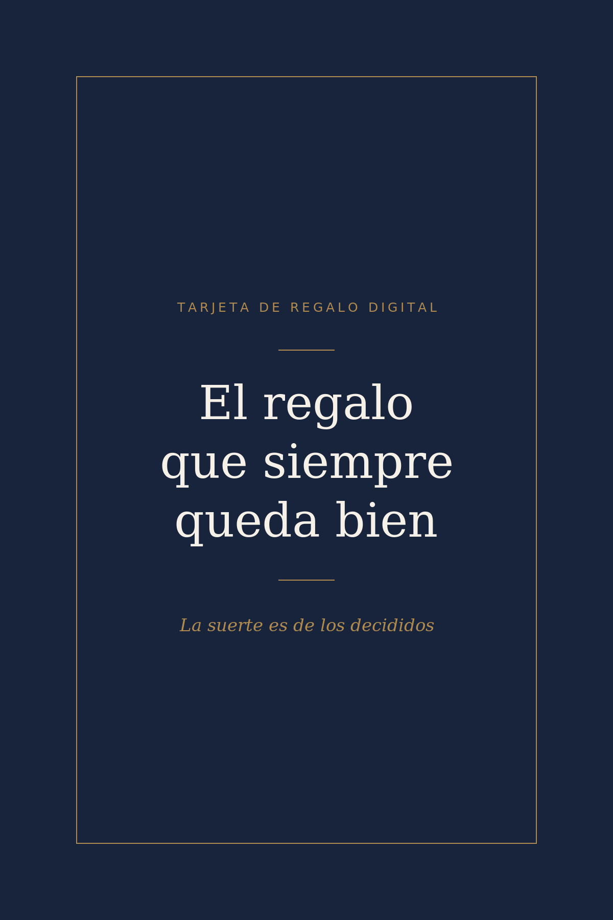 Tarjeta de regalo digital Luck & Load