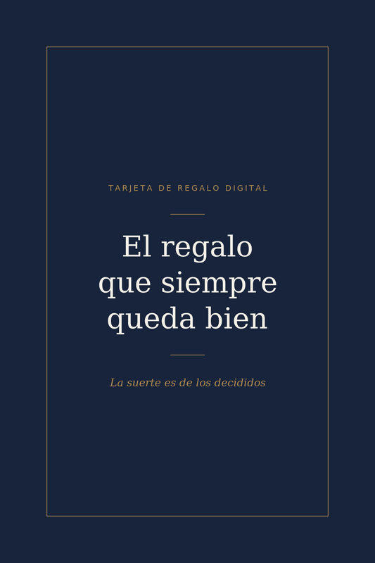 Tarjeta de regalo digital Luck & Load