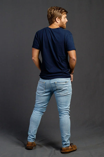 Camisetas Cuello Redondo sin Bolsillo