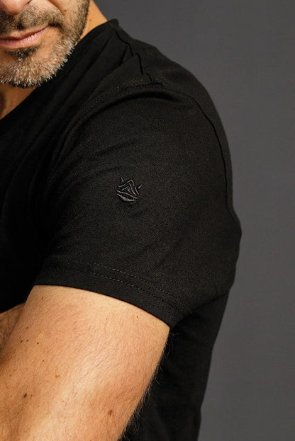 Camisetas Cuello Redondo con Bolsillo