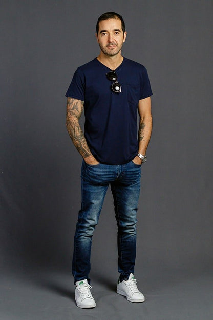 Camisetas Cuello V