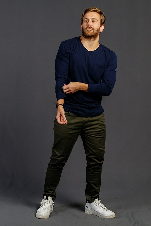 Long Sleeve T-Shirts – Round Neck