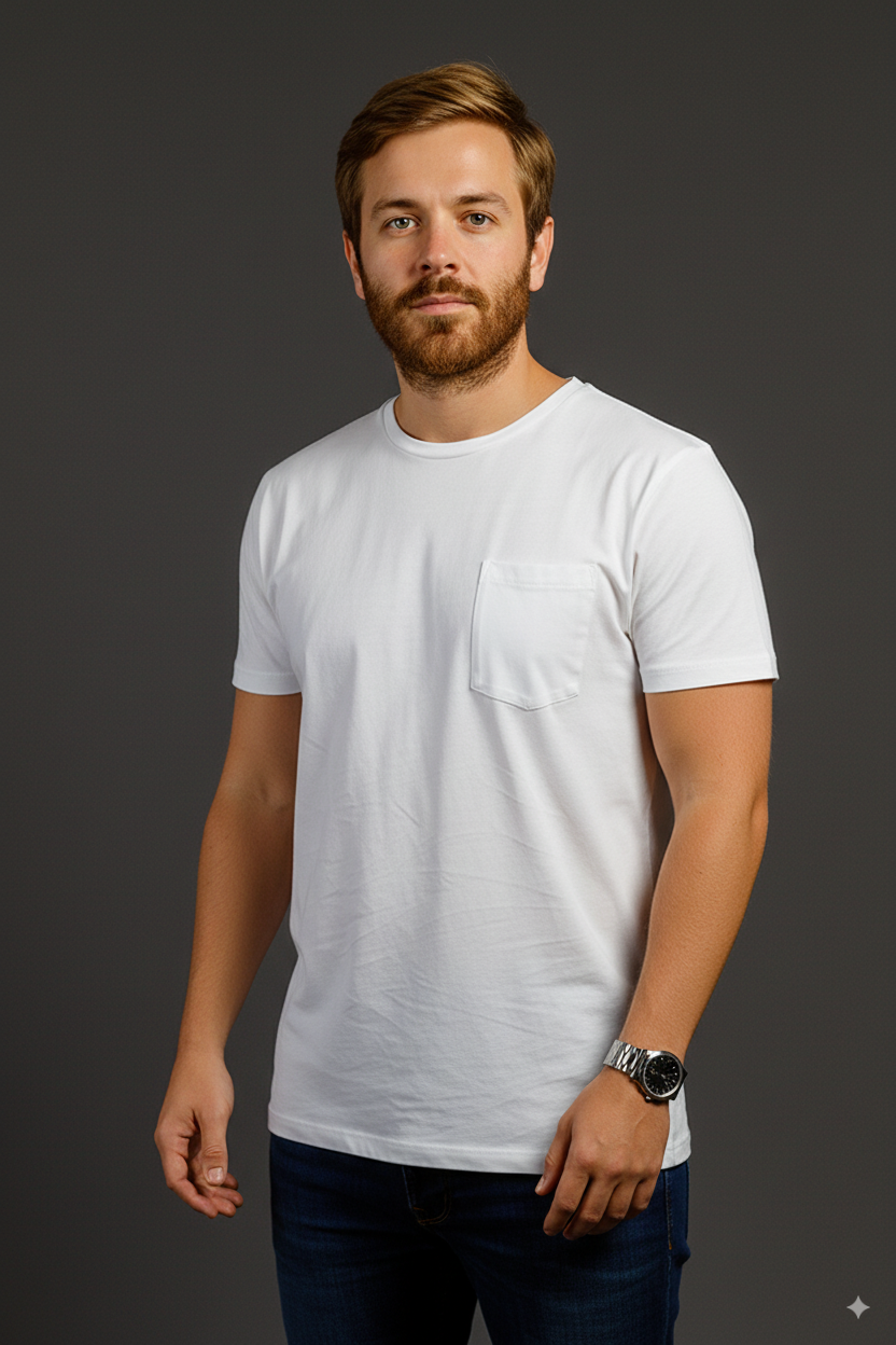 Camisetas Cuello Redondo con Bolsillo - Luck & Load