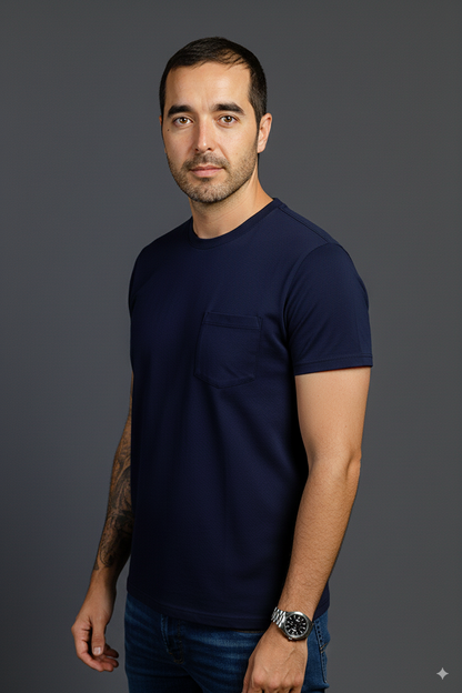 Camisetas Cuello Redondo con Bolsillo - Luck & Load
